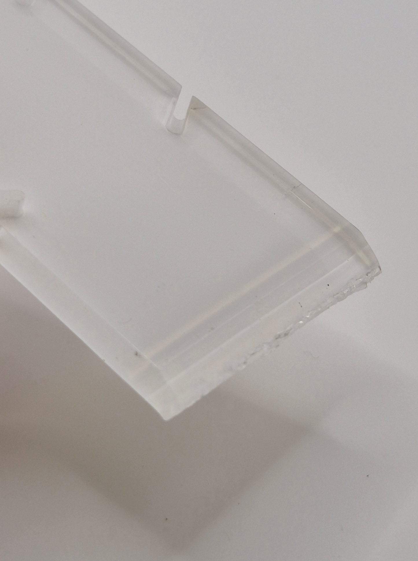 Storm Jewellery Window displays Clear acrylic x4 pieces - USED