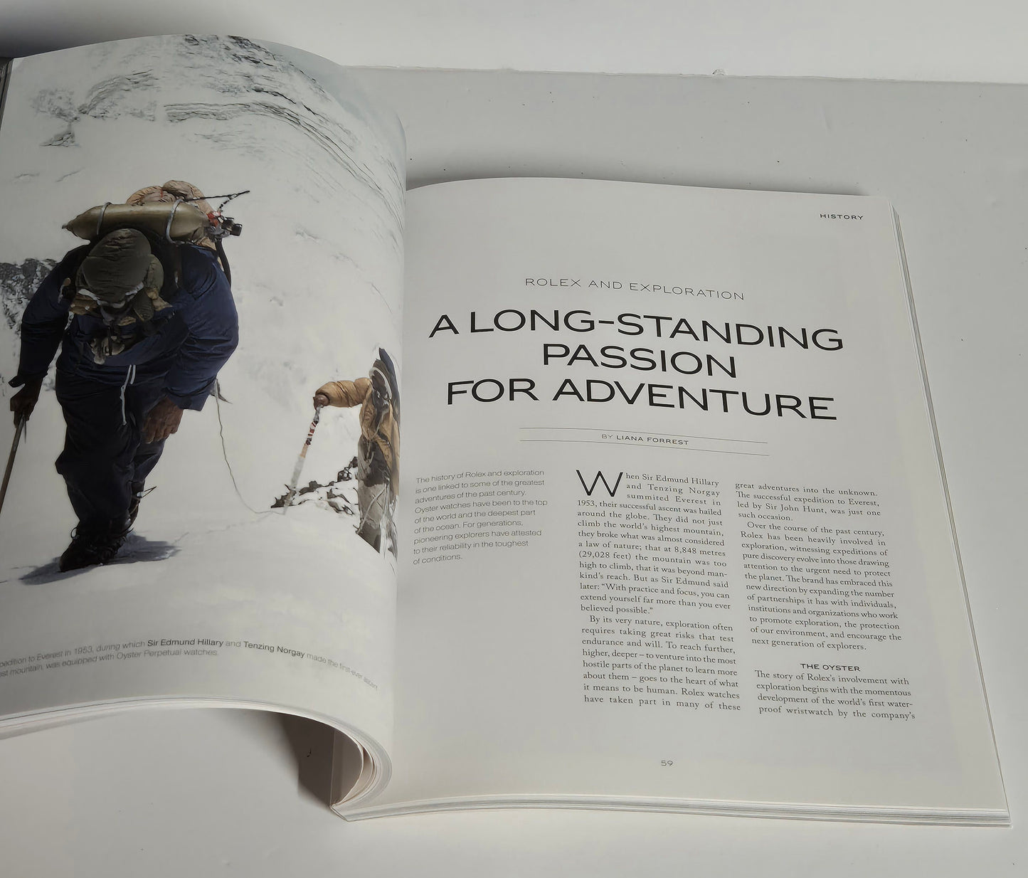Rolex Magazine issue #8 Rolex Explorer edition circa 2021