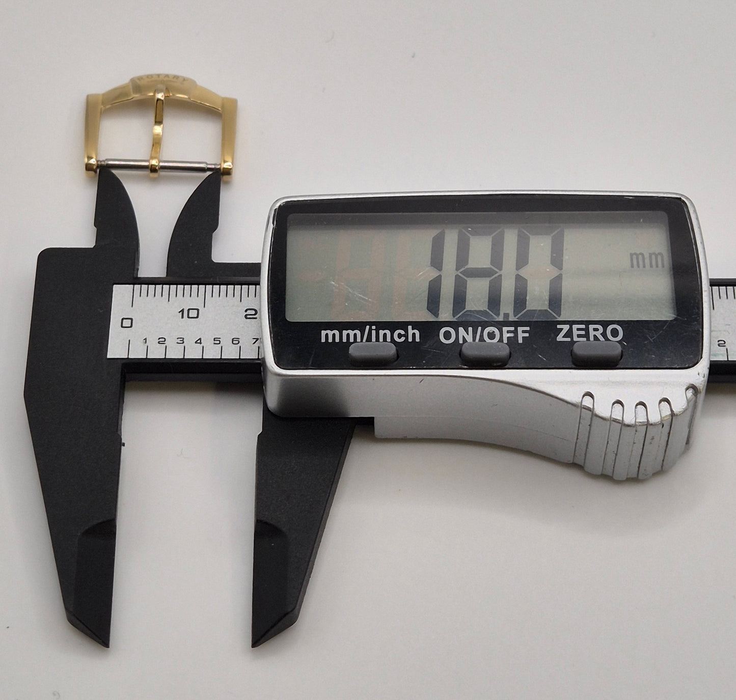 Rotary 18mm Buckle Yellow gold plated Stainless Steel