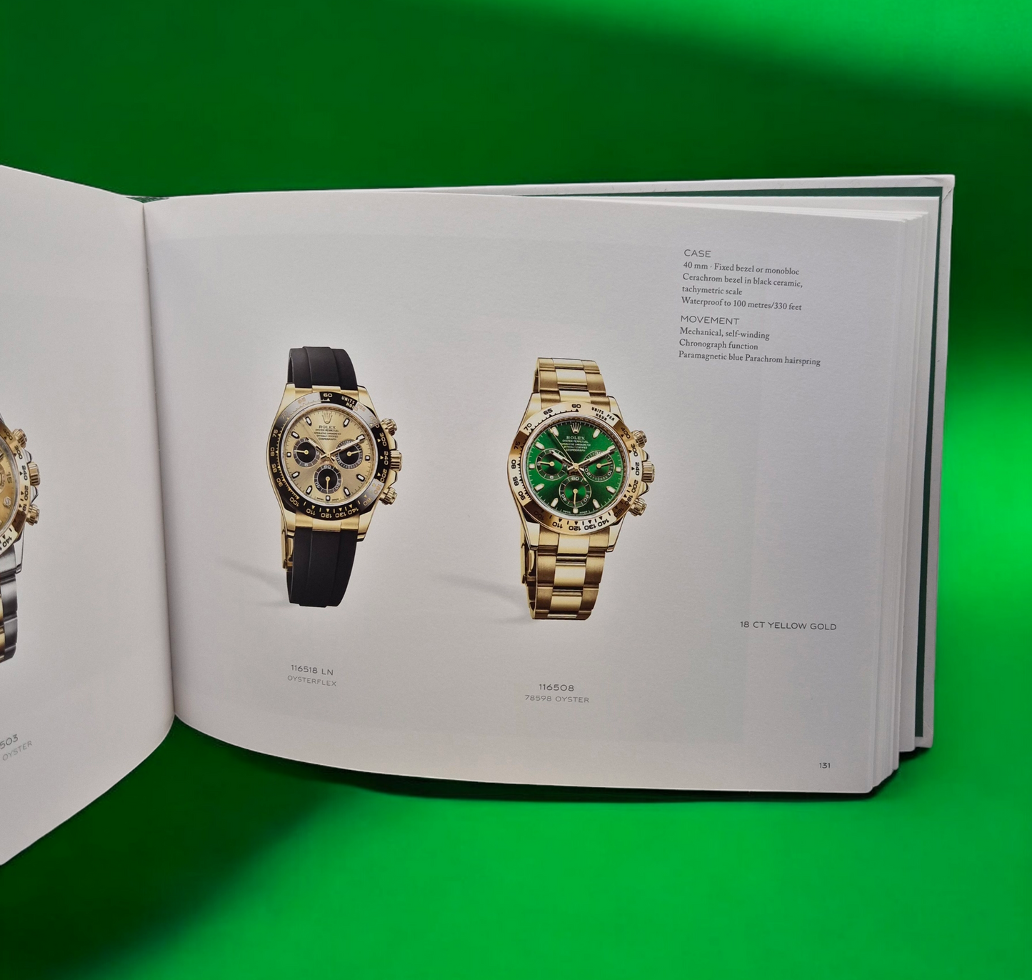 Rolex brochure March 2018