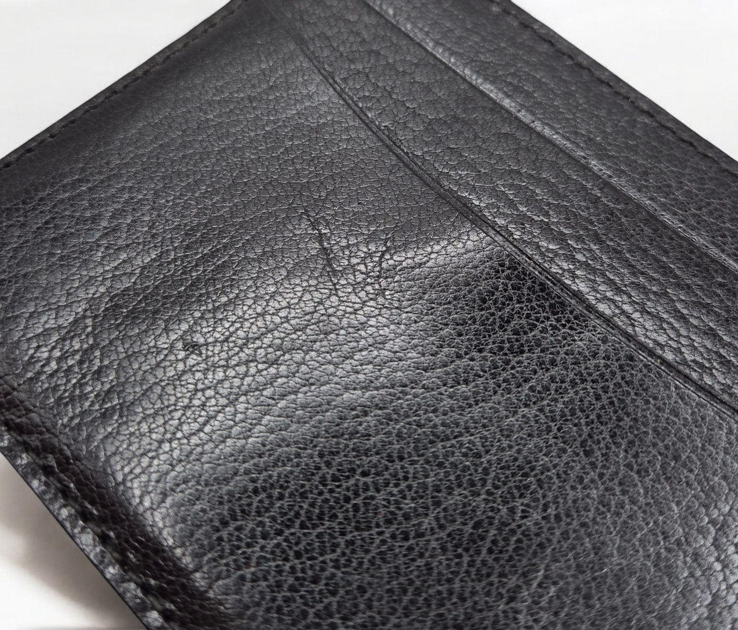 Rolex Document wallet black leather 101.20.34 Circa 1980s-1990s