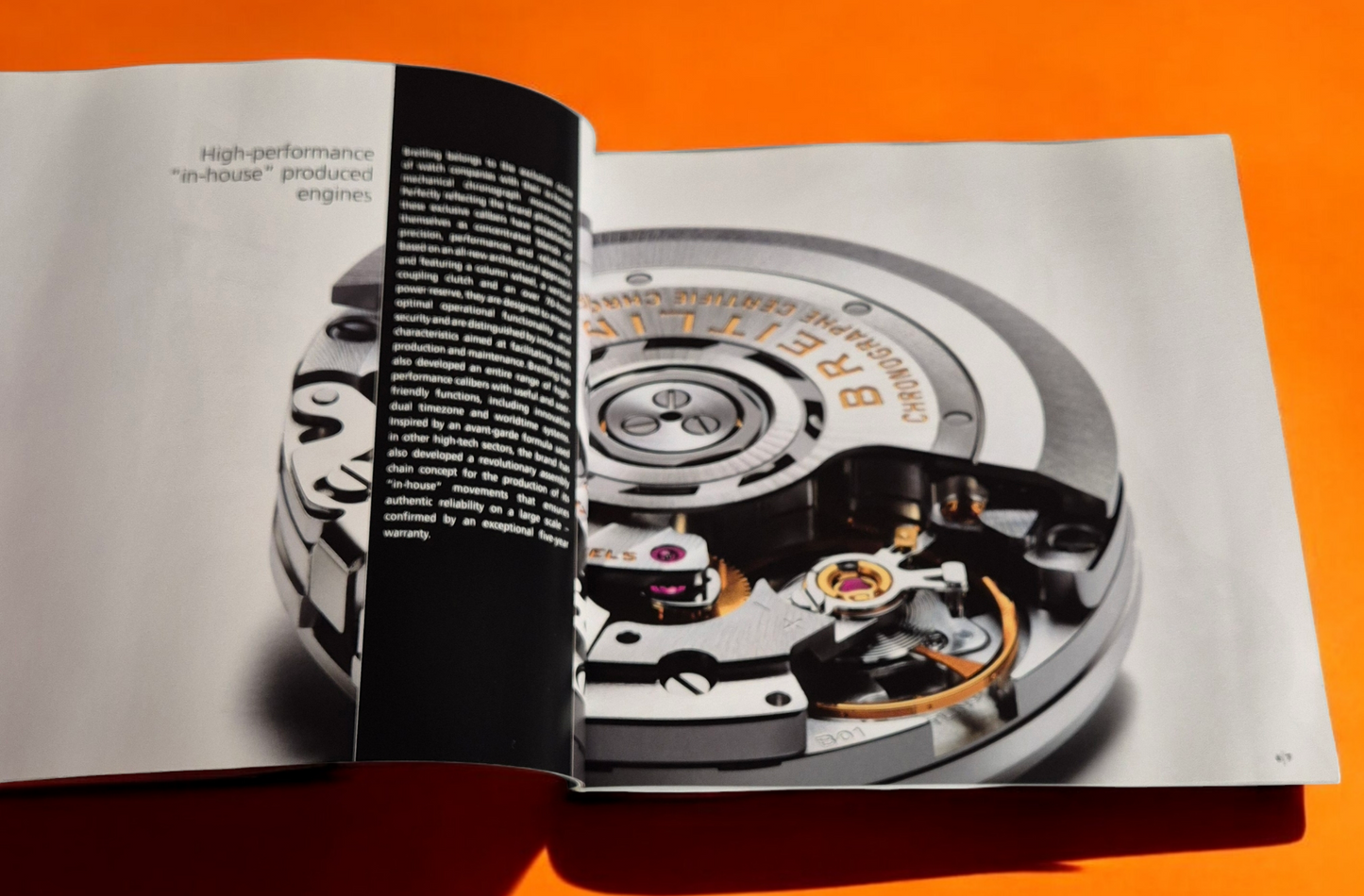 Breitling Chronolog Brochure & Price list 2014