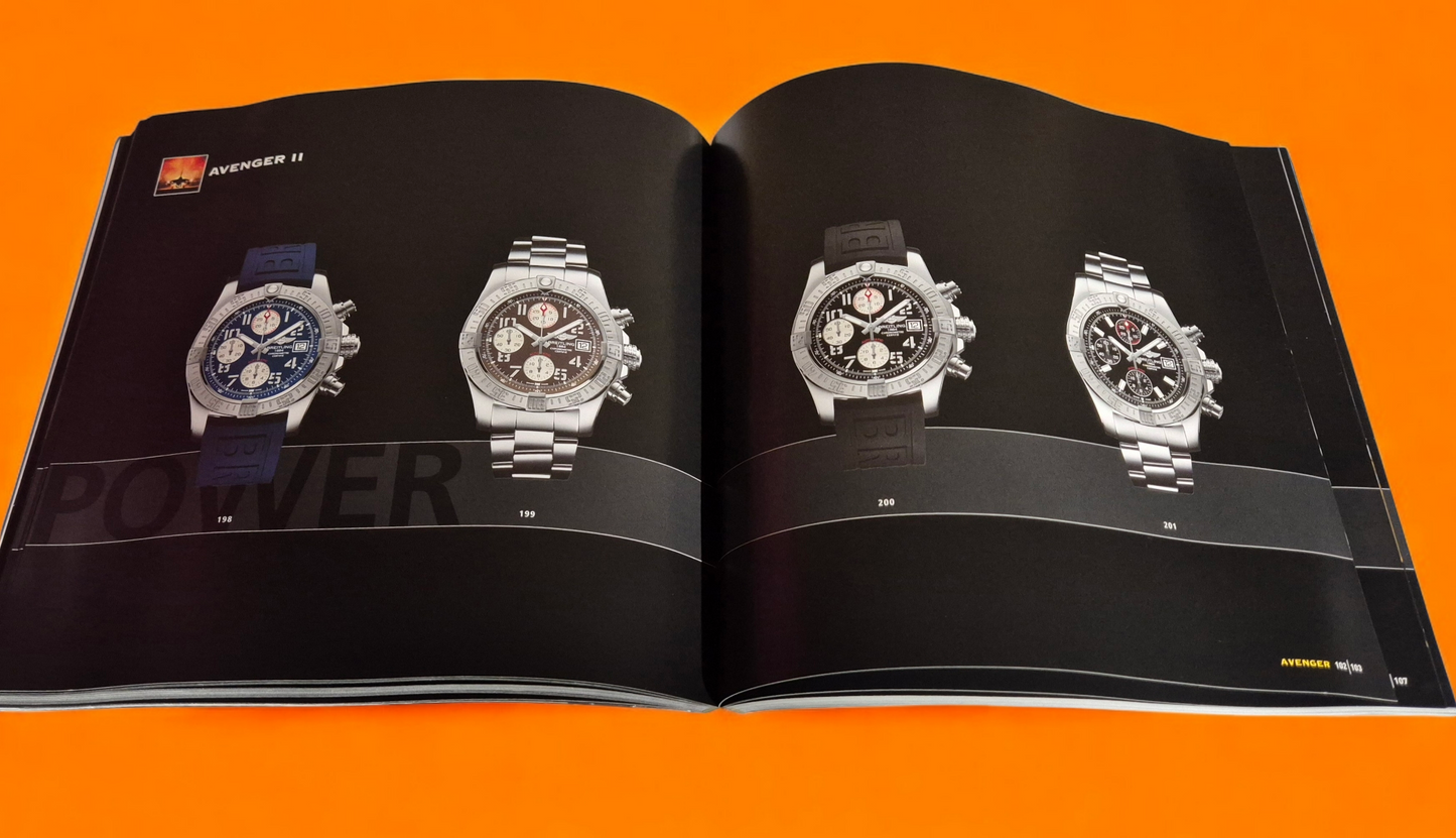 Breitling Chronolog Brochure & Price list 2014