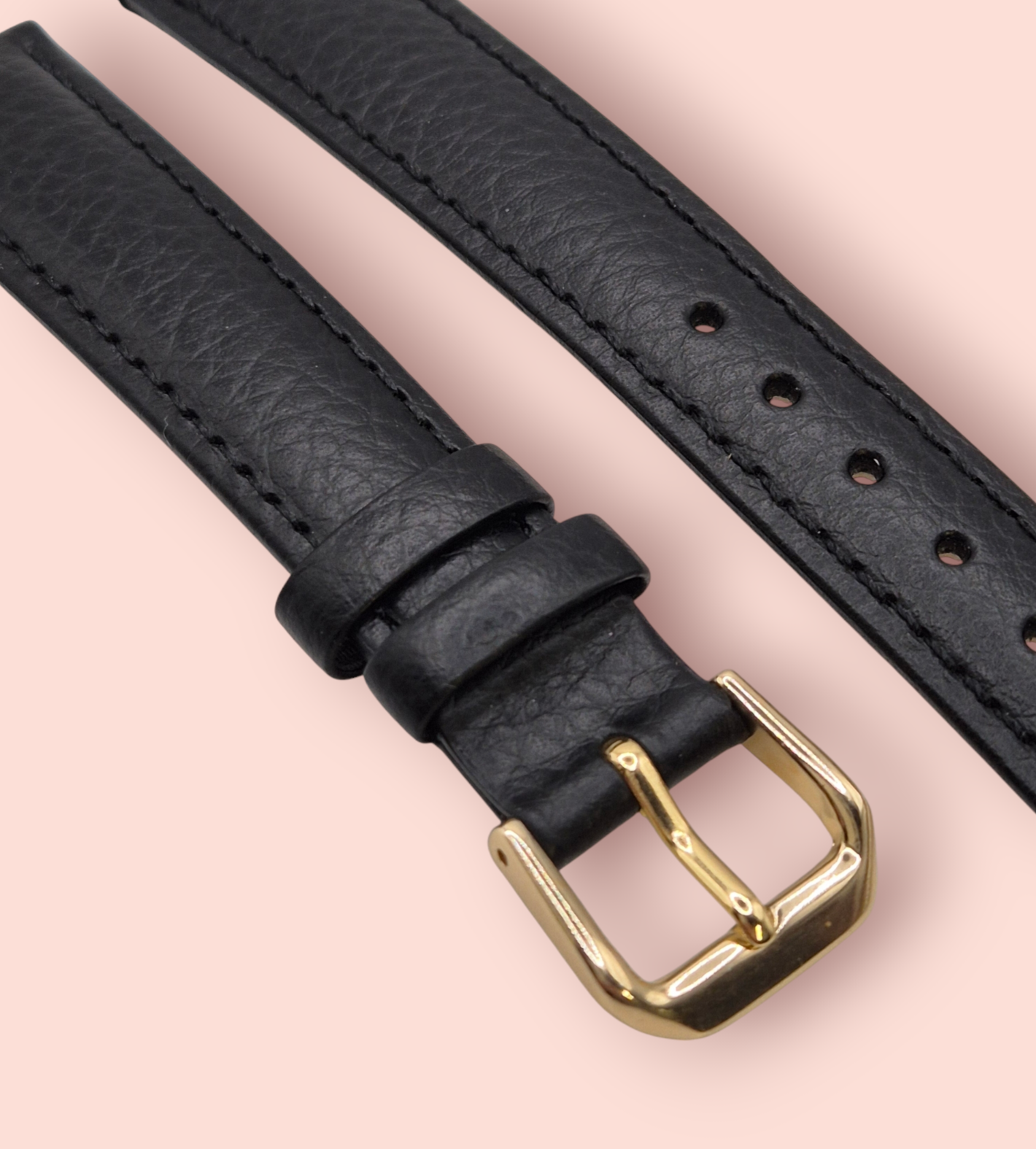 Condor Adria 16mm leather watch strap smooth buffalo grain