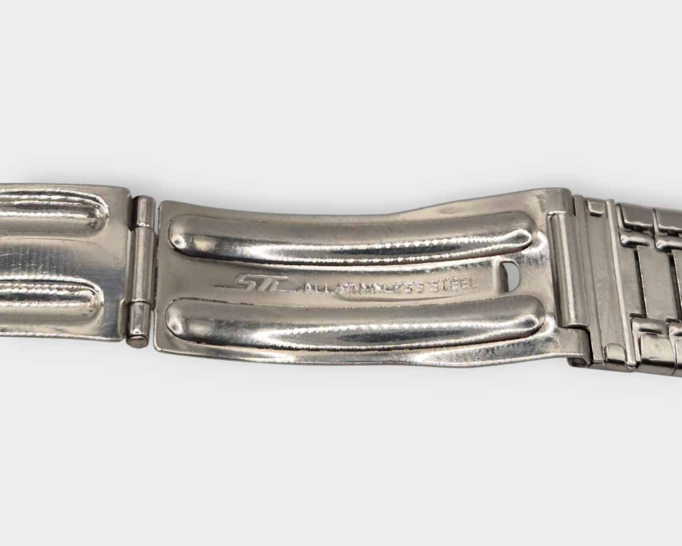 Vintage STL Watch bracelet 17mm Stainless steel - PRE-OWNED REFURBISHED