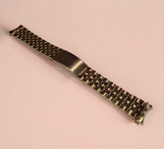 Apollo 20mm Watch bracelet Yellow gold plated Stainless Steel