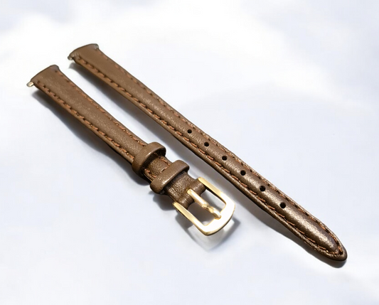 Apollo 10mm Brown Watch strap Antique Calf light padding H4079272