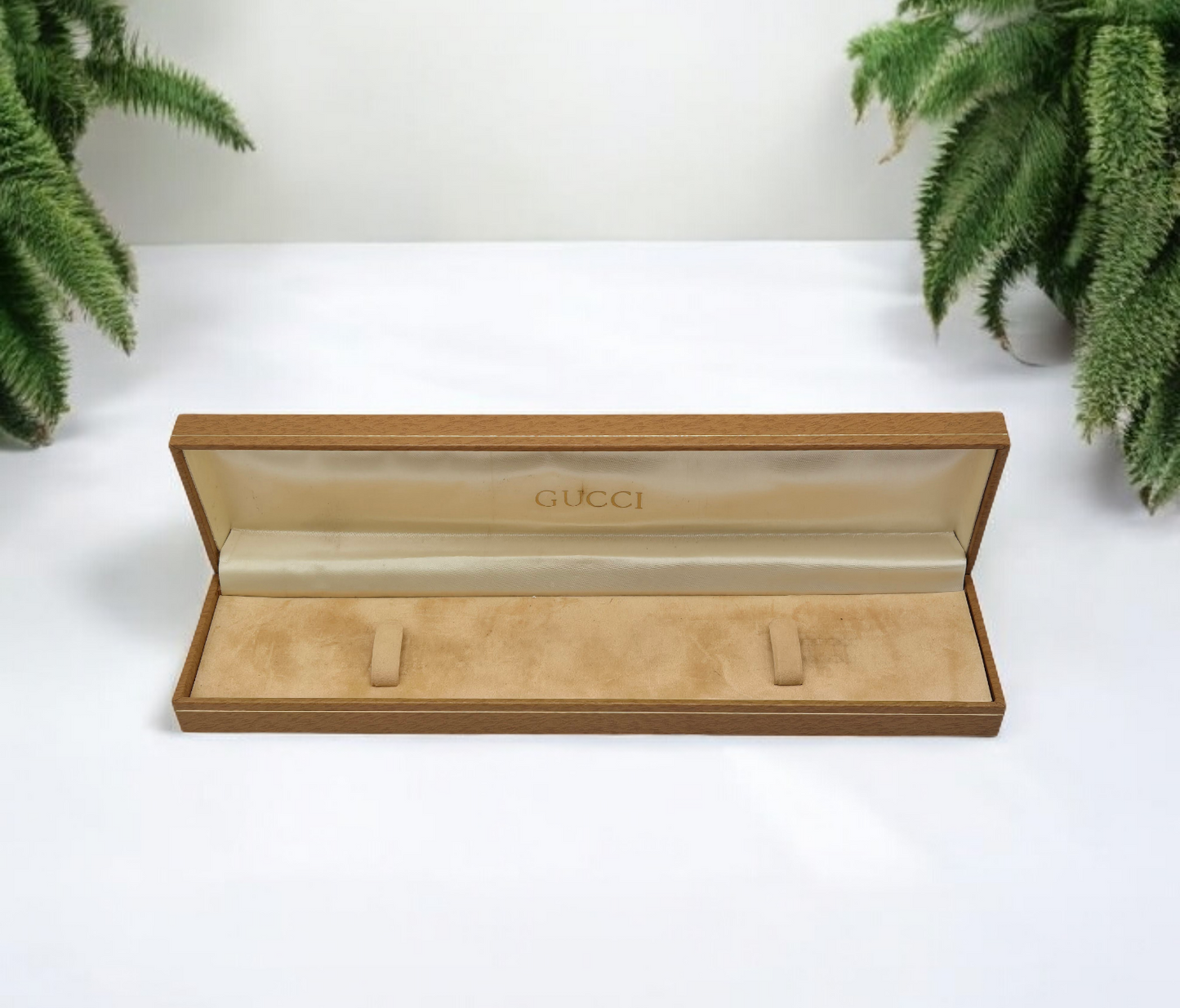 Vintage Gucci Watch box 1980s Horsebit design