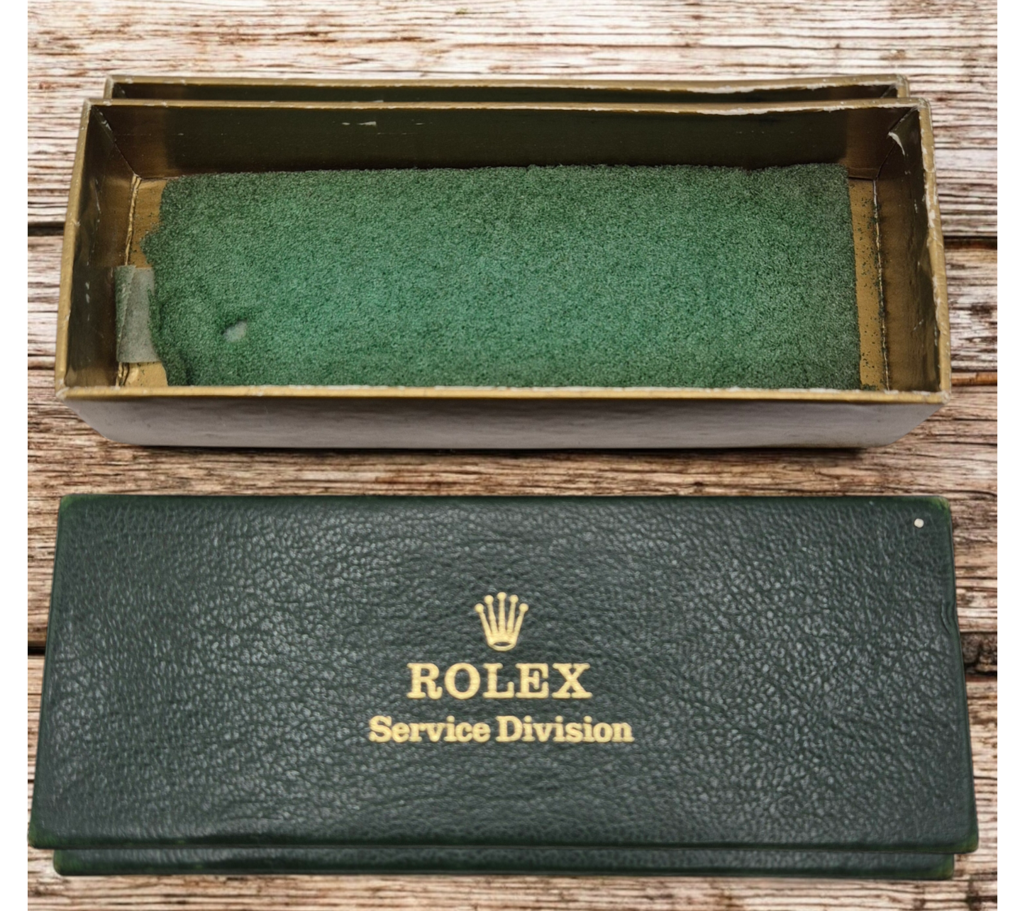 Vintage Rolex USA watch Service box