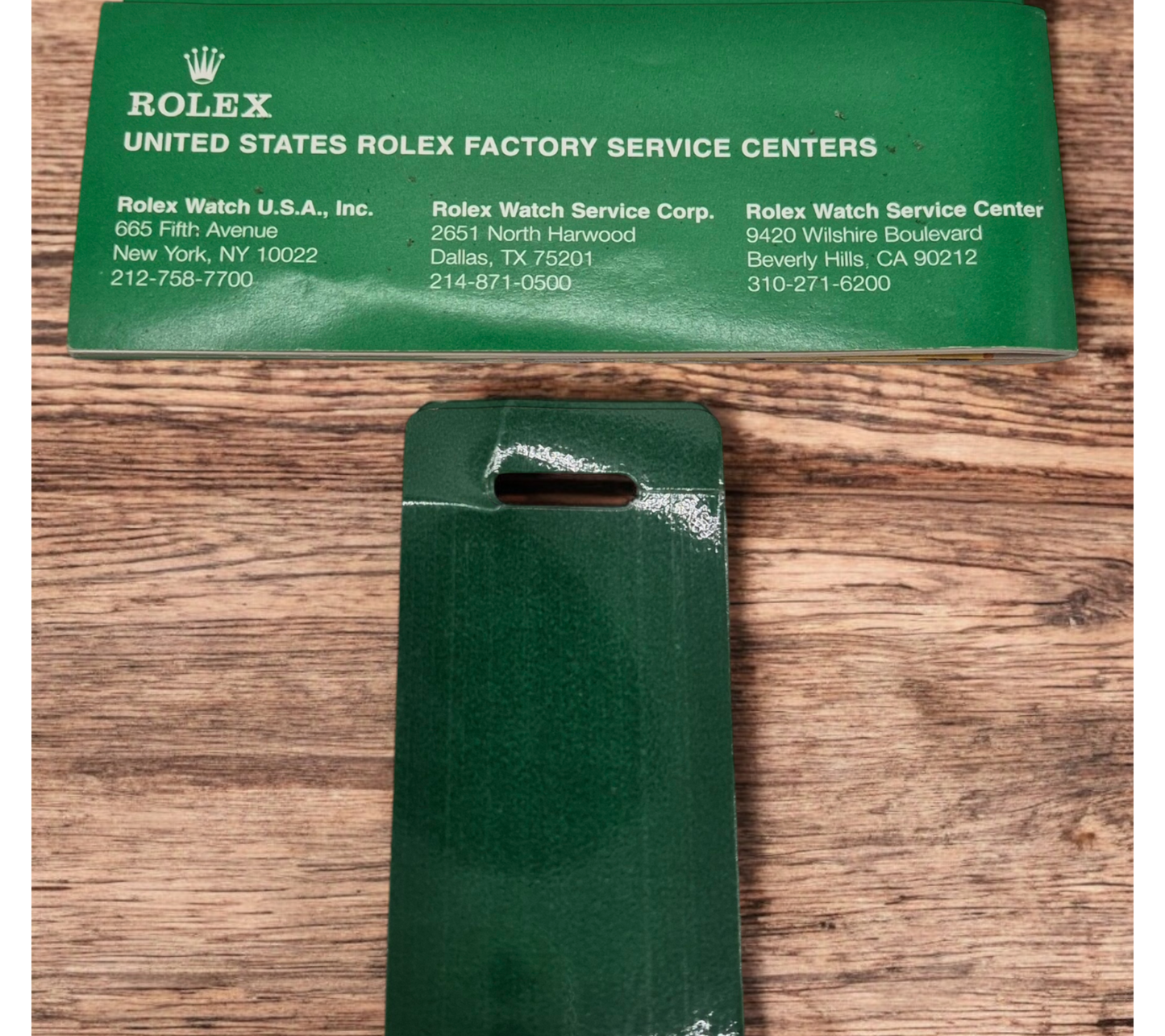 Vintage Rolex USA watch Service box