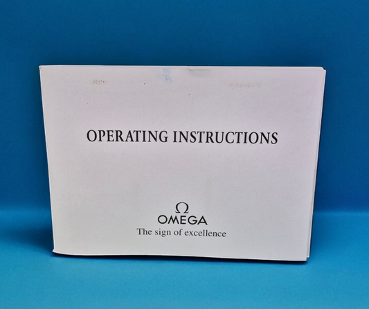 Omega Perpetual Calendar Instruction Manual Cal. 1680 03090420