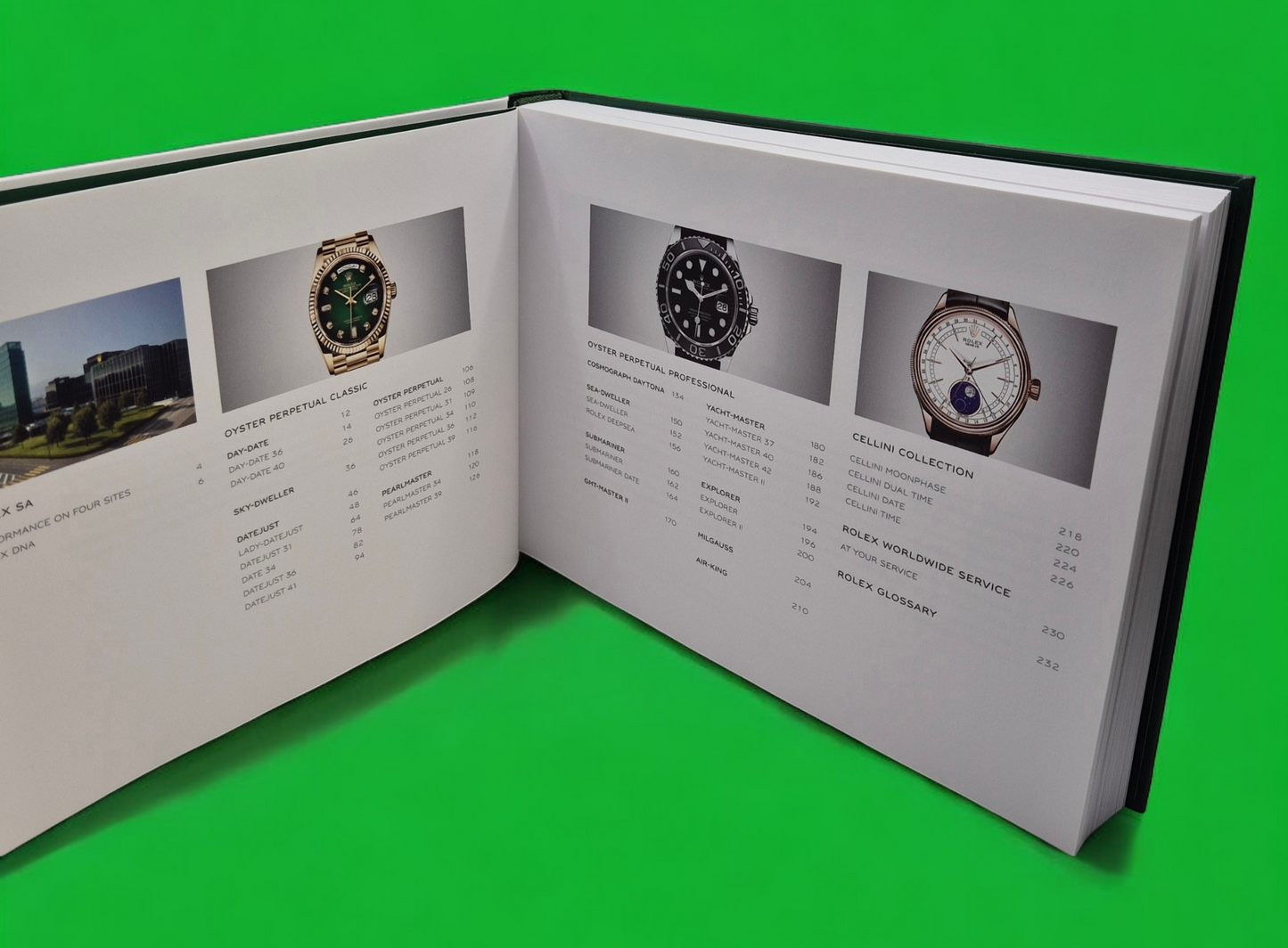 Rolex brochure and price list April 2019