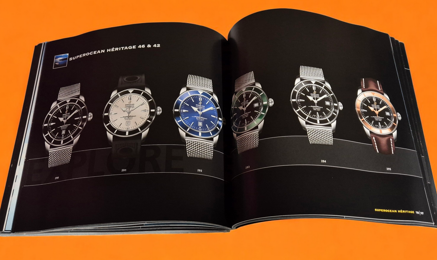 Breitling Chronolog Brochure & Price list 2014