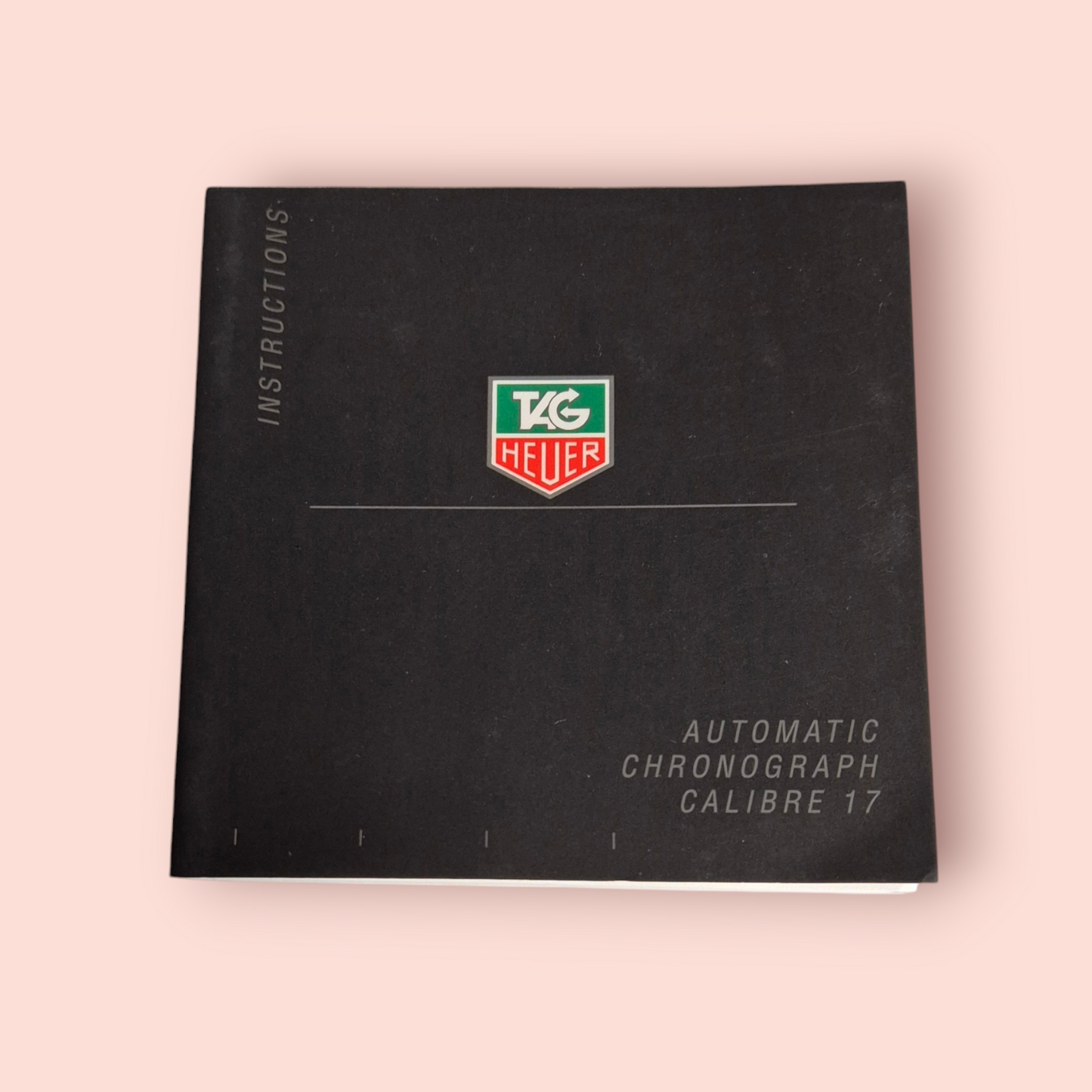 TAG Heuer Automatic Calibre 17 Instruction manual E12250 2003