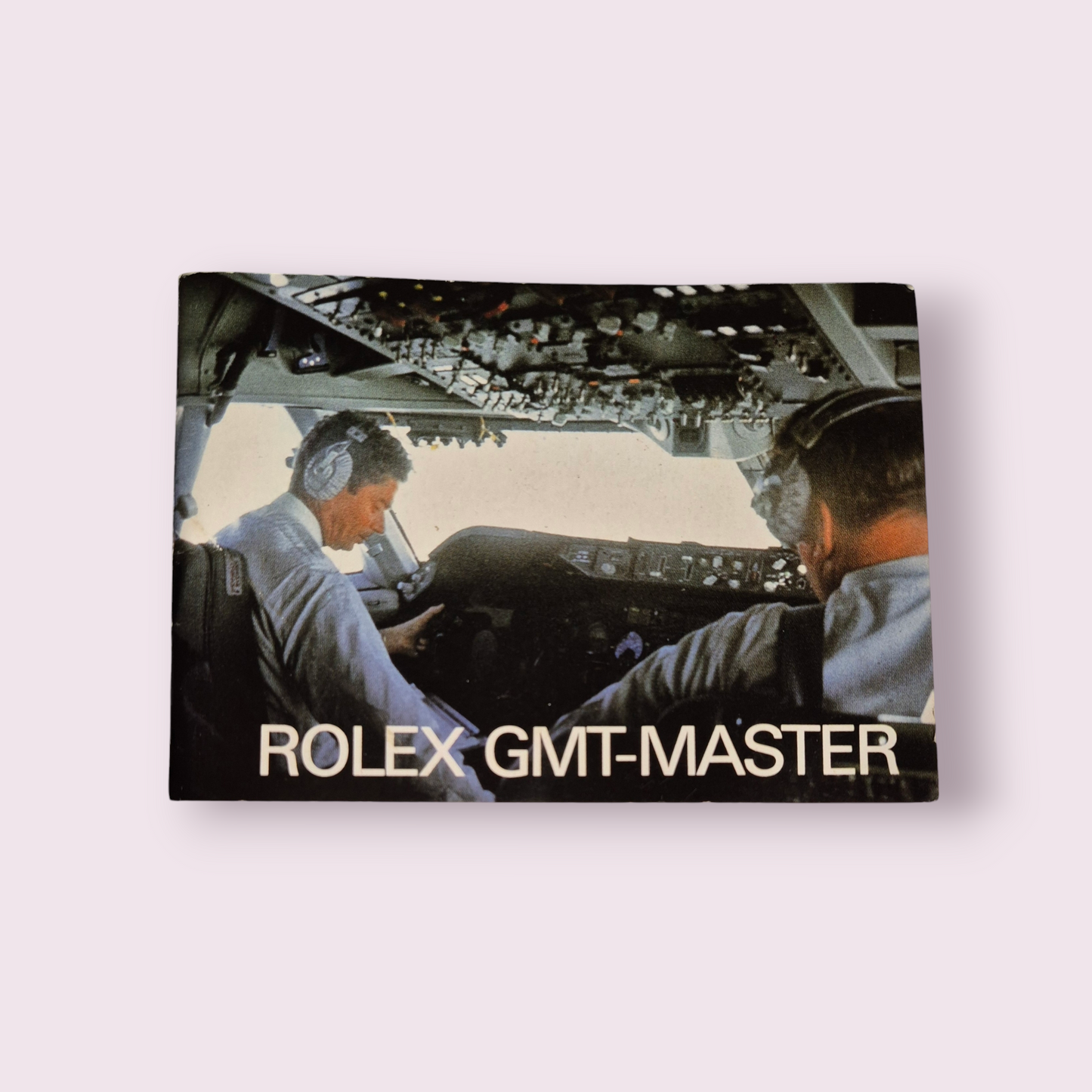 Rolex GMT Master instruction manual 1986 595.02 English