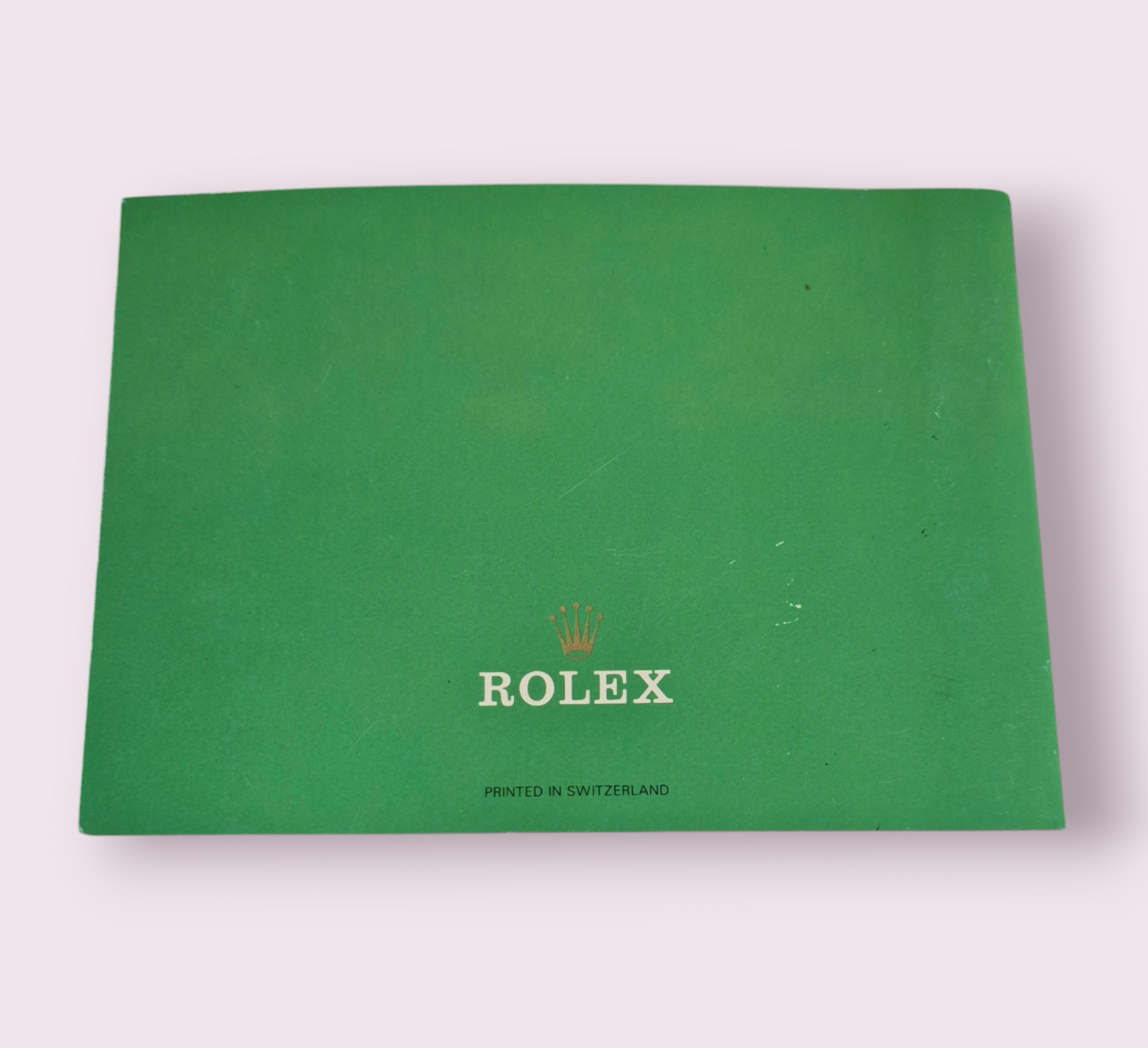 Rolex Day-Date Instruction Manual 1989 592.52