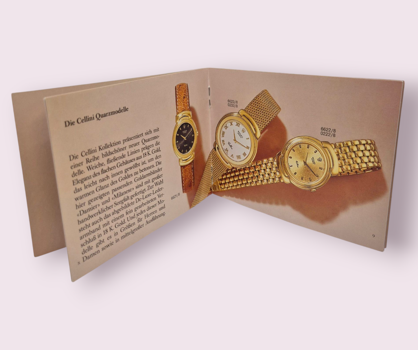 Rolex Cellini Instruction Manual 2004 (GERMAN LANGUAGE)