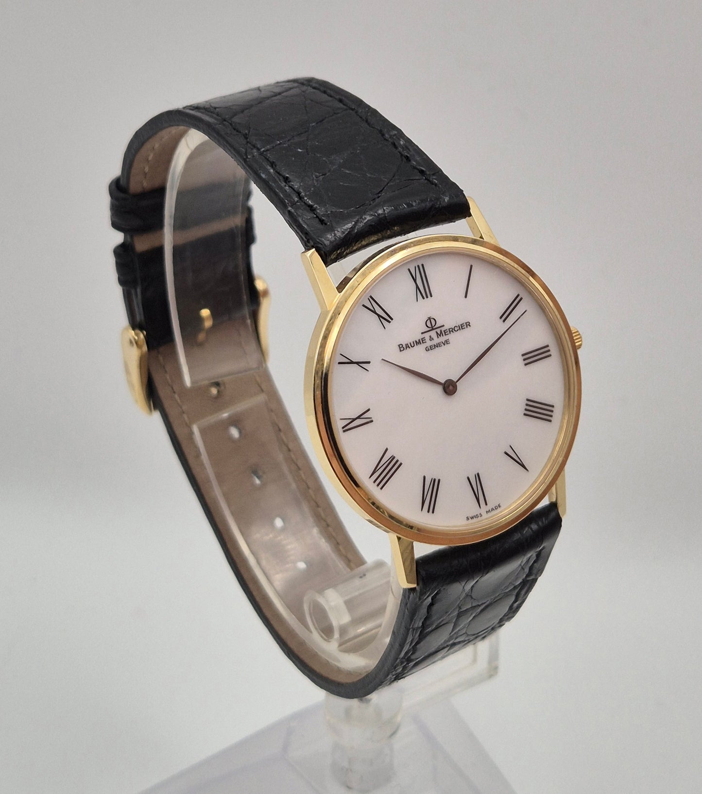 Baume & Mercier MV045088 Classima 18cm Gold ultrathin 33mm case Box & Papers 1999