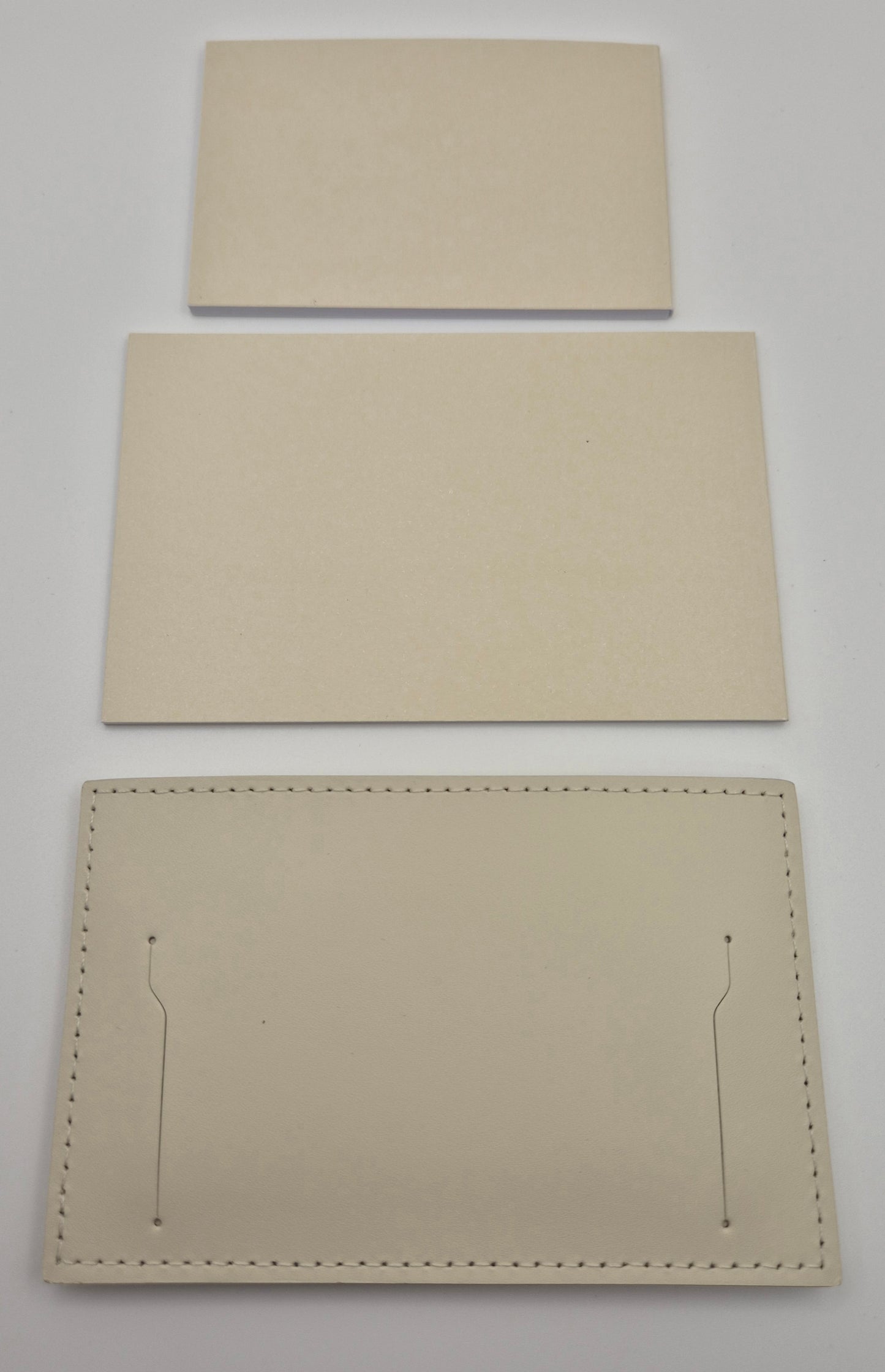 Rolex CPO Cream leather travel case with outer box, Cream Wallet & Swing tag circa 2022