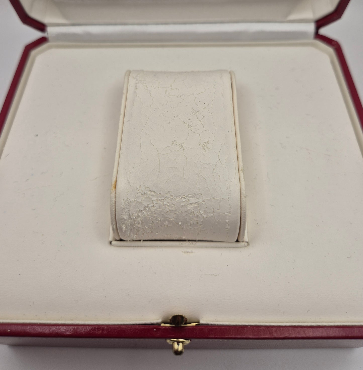 Cartier Watch box CO 1018 Red with gold lining Circa 2000s