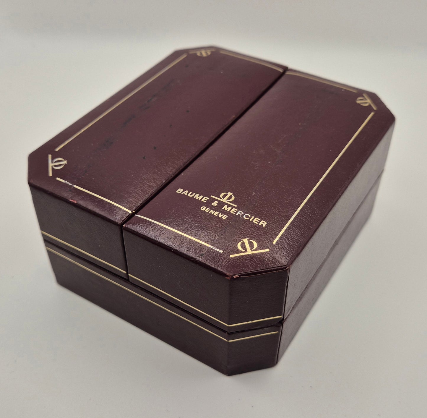 Vintage Baume & Mercier watch box Circa 1980-1990s