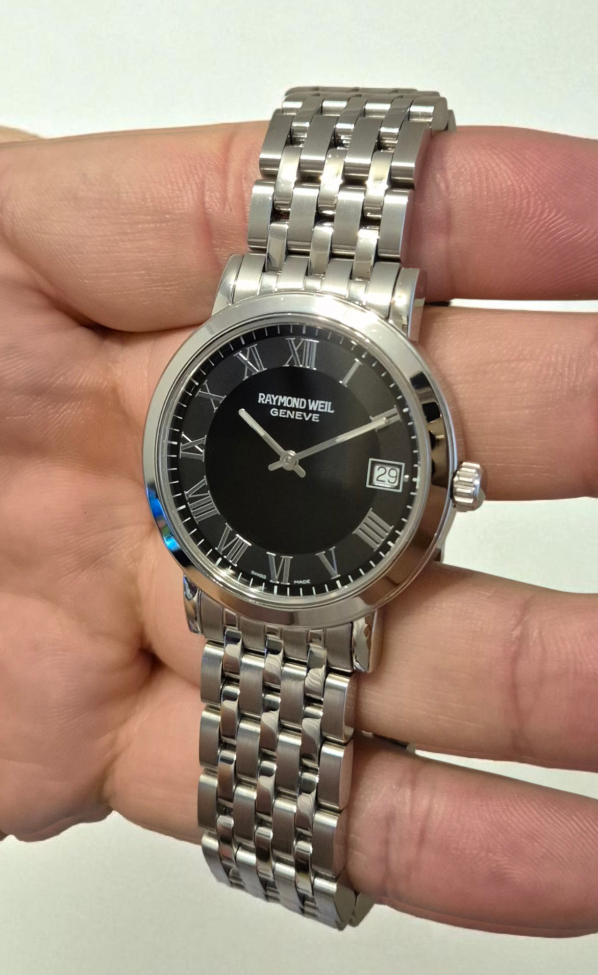 Raymond Weil 5593 Toccata Quartz Watch 34mm Box & Papers 2009