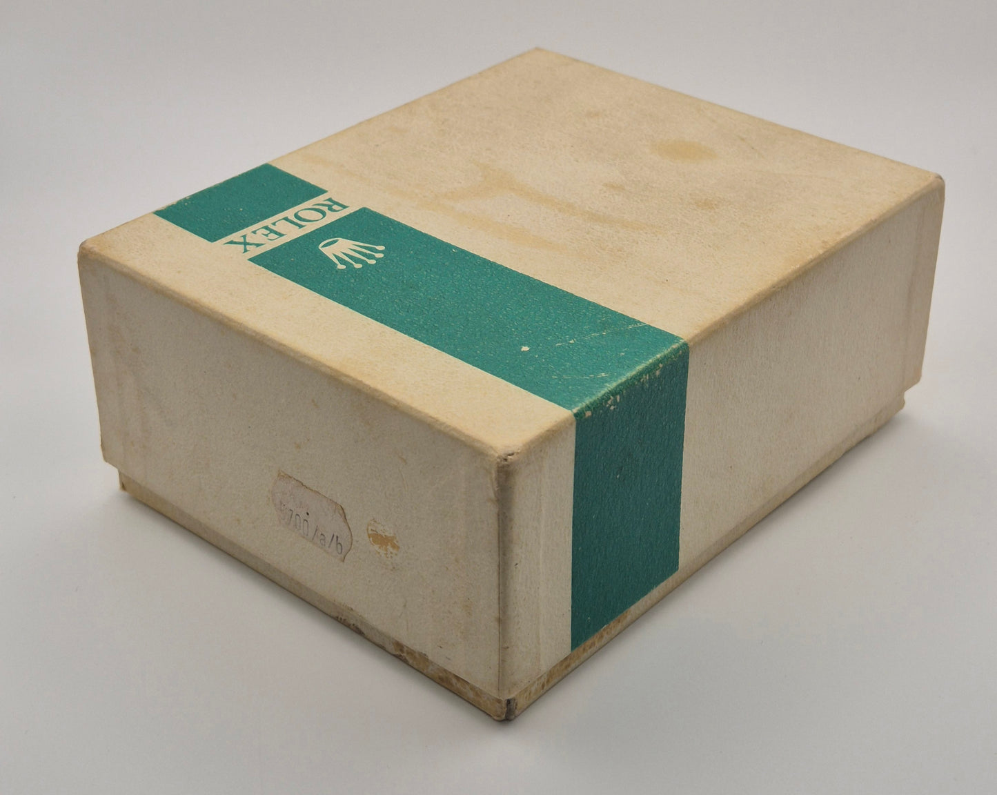 Rolex watch box Vintage "Coffin" shape & Manual circa 1974