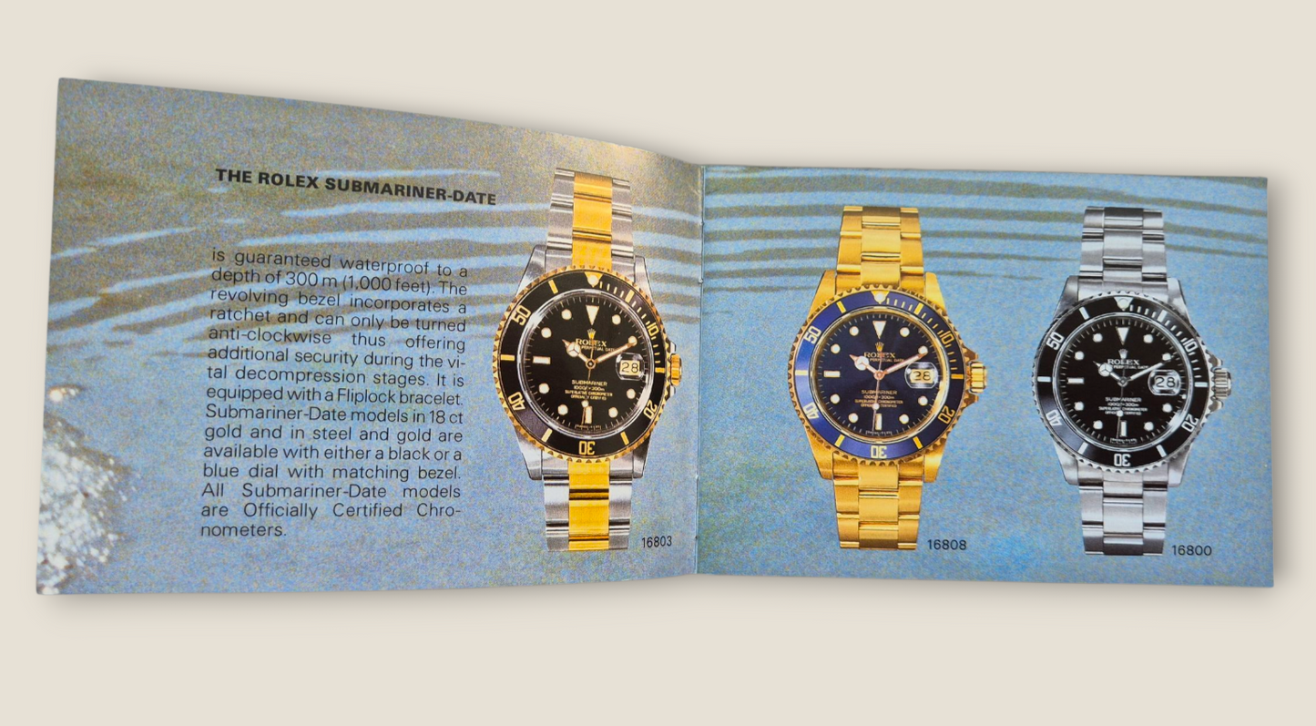 Rolex Submariner instruction manual 1986 594.02 Eng-10