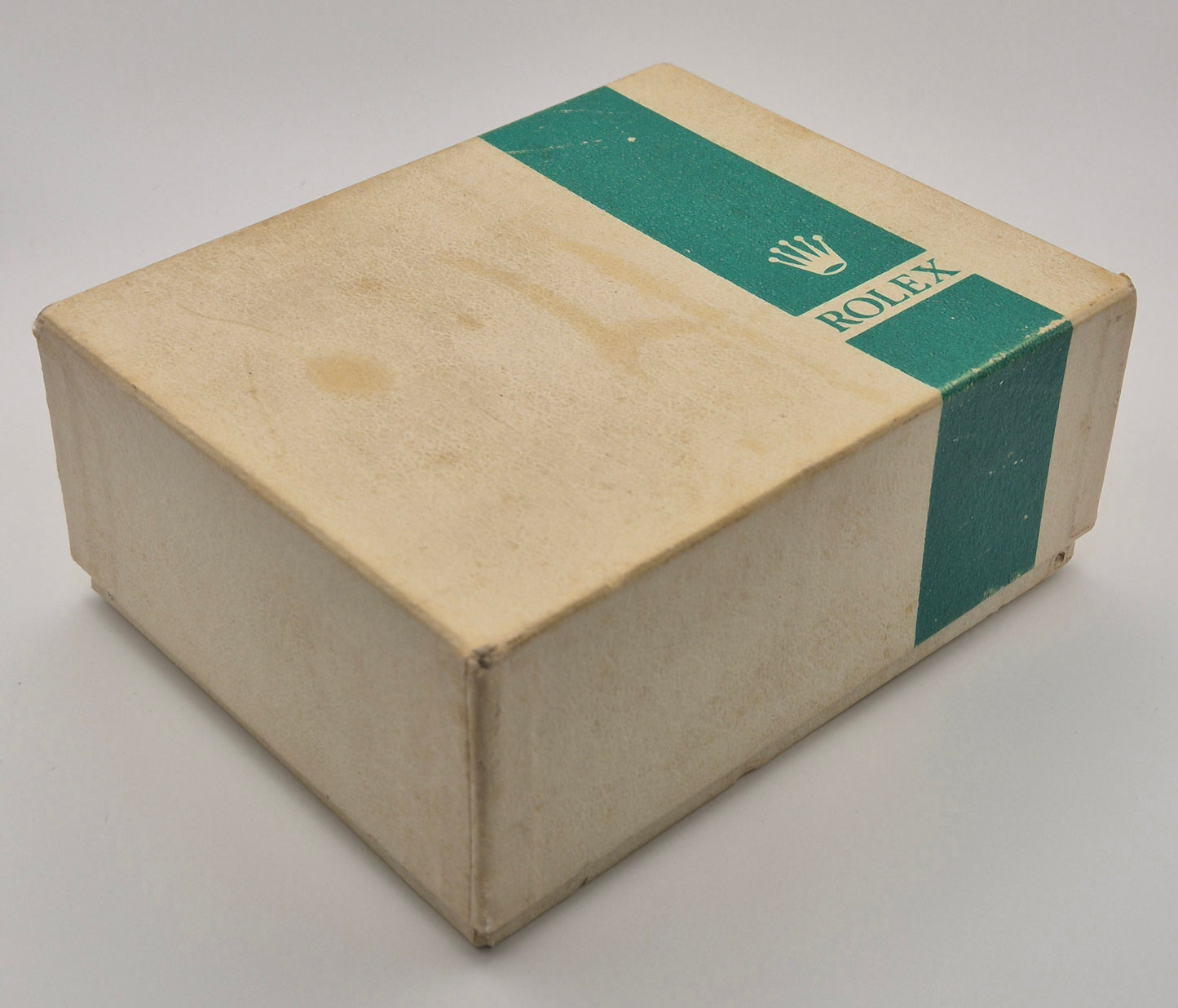 Rolex watch box Vintage "Coffin" shape & Manual circa 1974