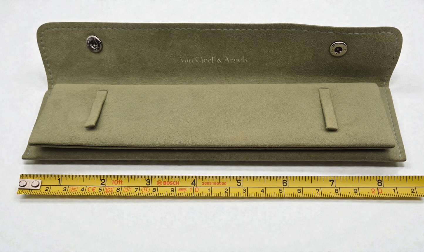Van Cleef & Arpels Suede bracelet pouch / travel case