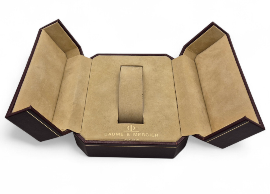 Vintage Baume & Mercier watch box Circa 1980-1990s