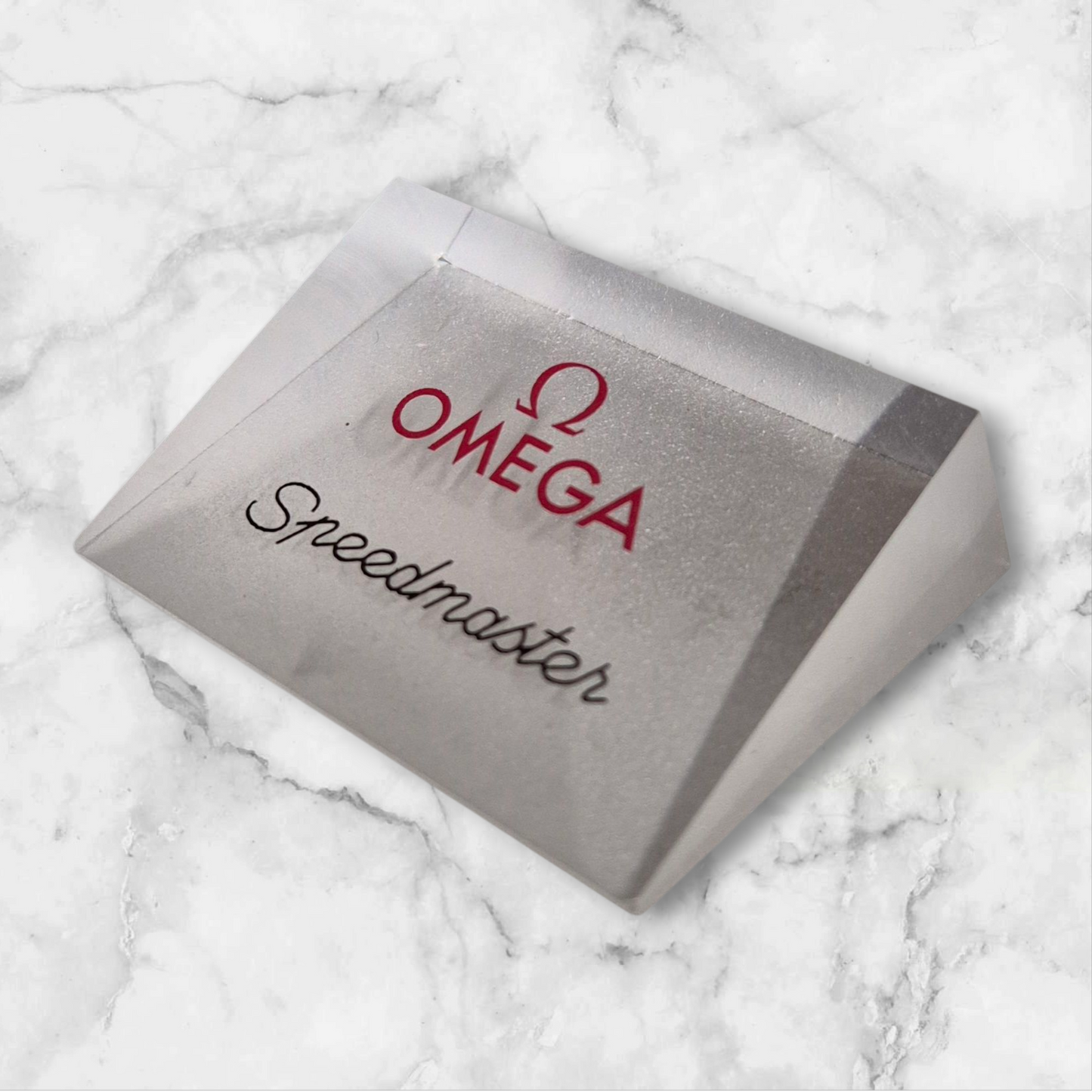 Omega Speedmaster Plaque Watch Window Display sign - USED