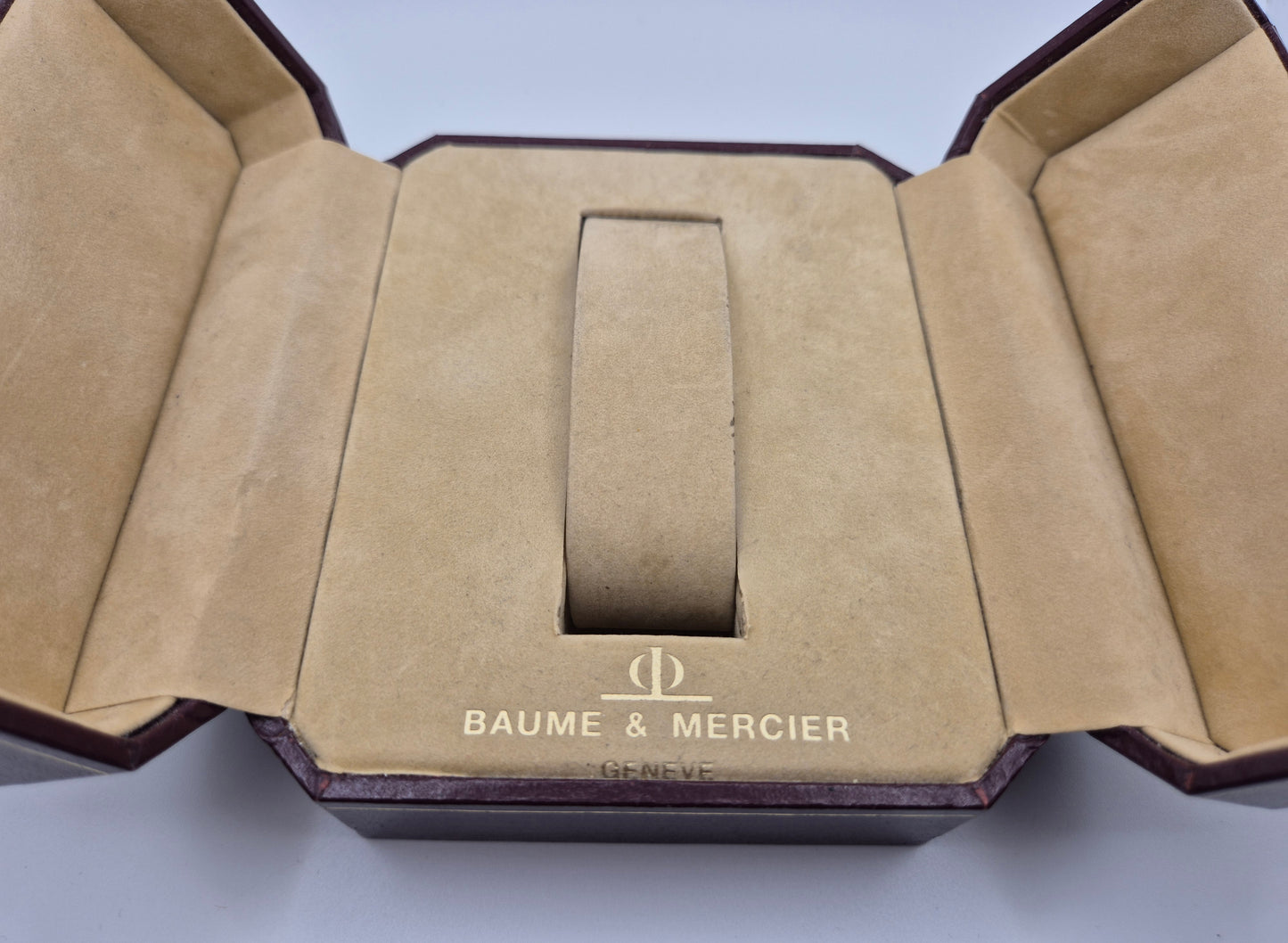 Vintage Baume & Mercier watch box Circa 1980-1990s