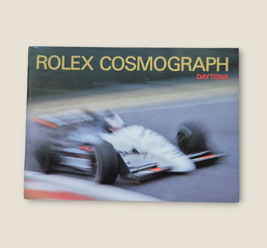 Rolex Cosmograph Daytona Instruction Manual 1998 596.22 Eng