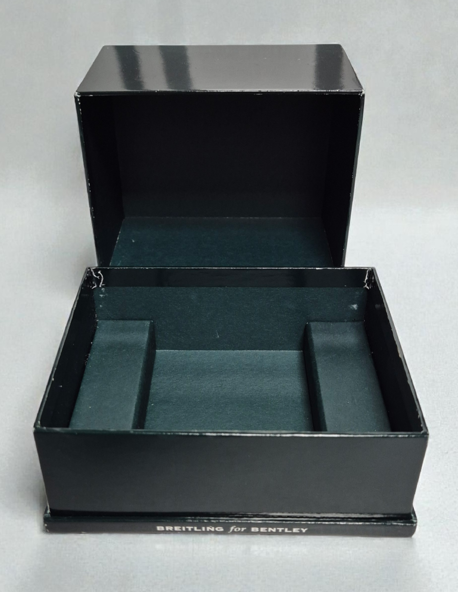 Breitling for Bentley Outer box Black cardboard circa 2000s