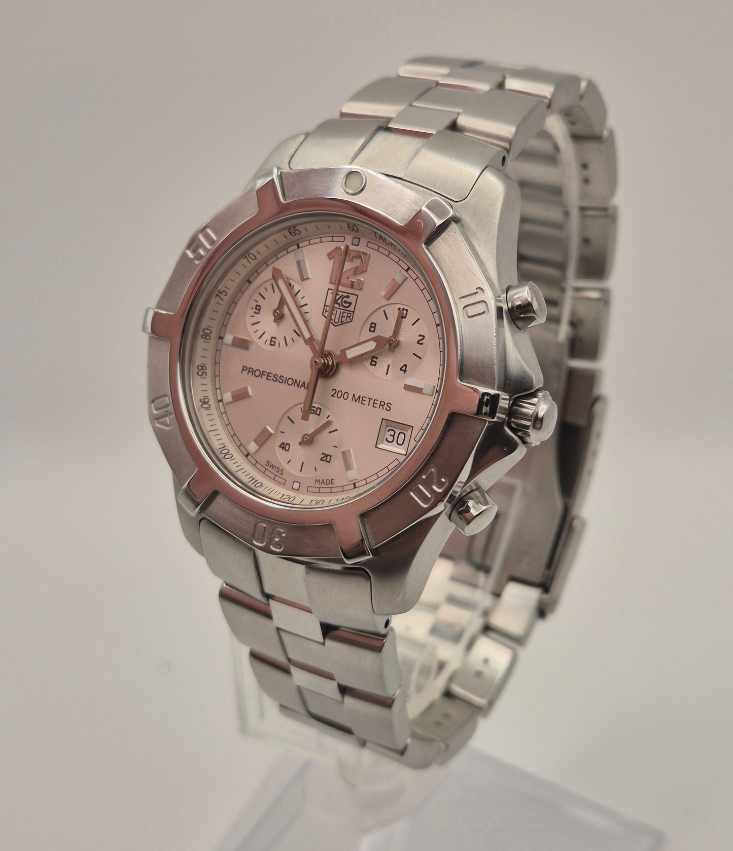 TAG Heuer CN1111 2000 Exclusive Chronograph 40mm Quartz watch Box & Papers 2002