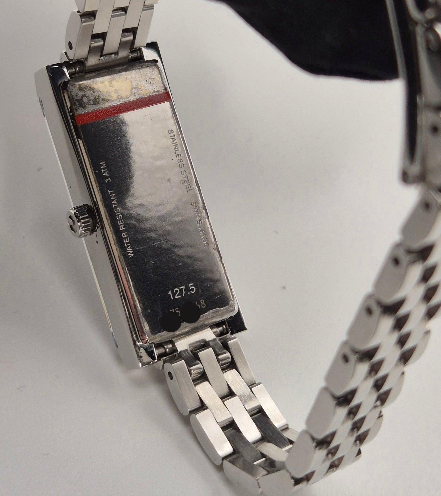 Gucci Ladies G-Frame YA127504 Quartz watch 14mm case Diamond dot dial