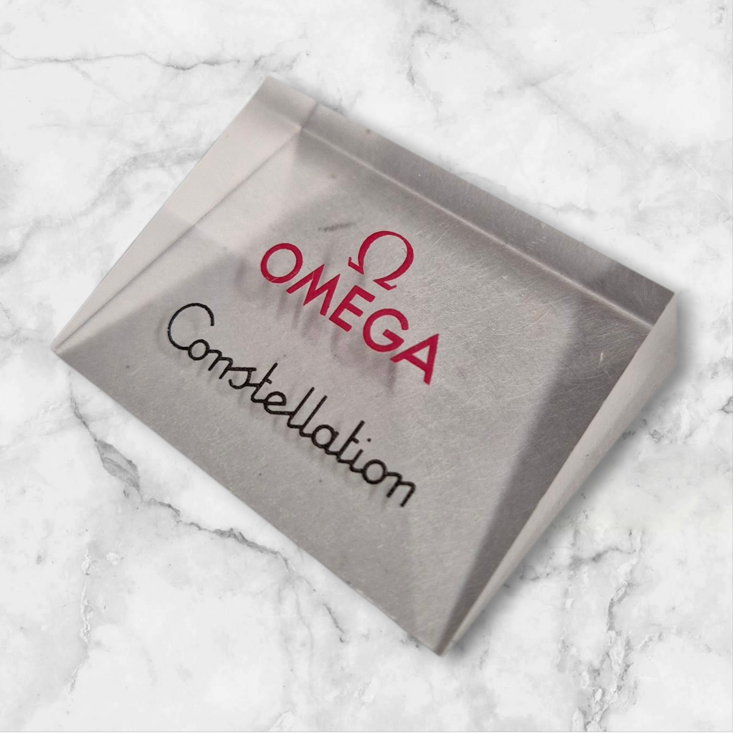 Omega Constellation Plaque Watch Window Display sign - USED