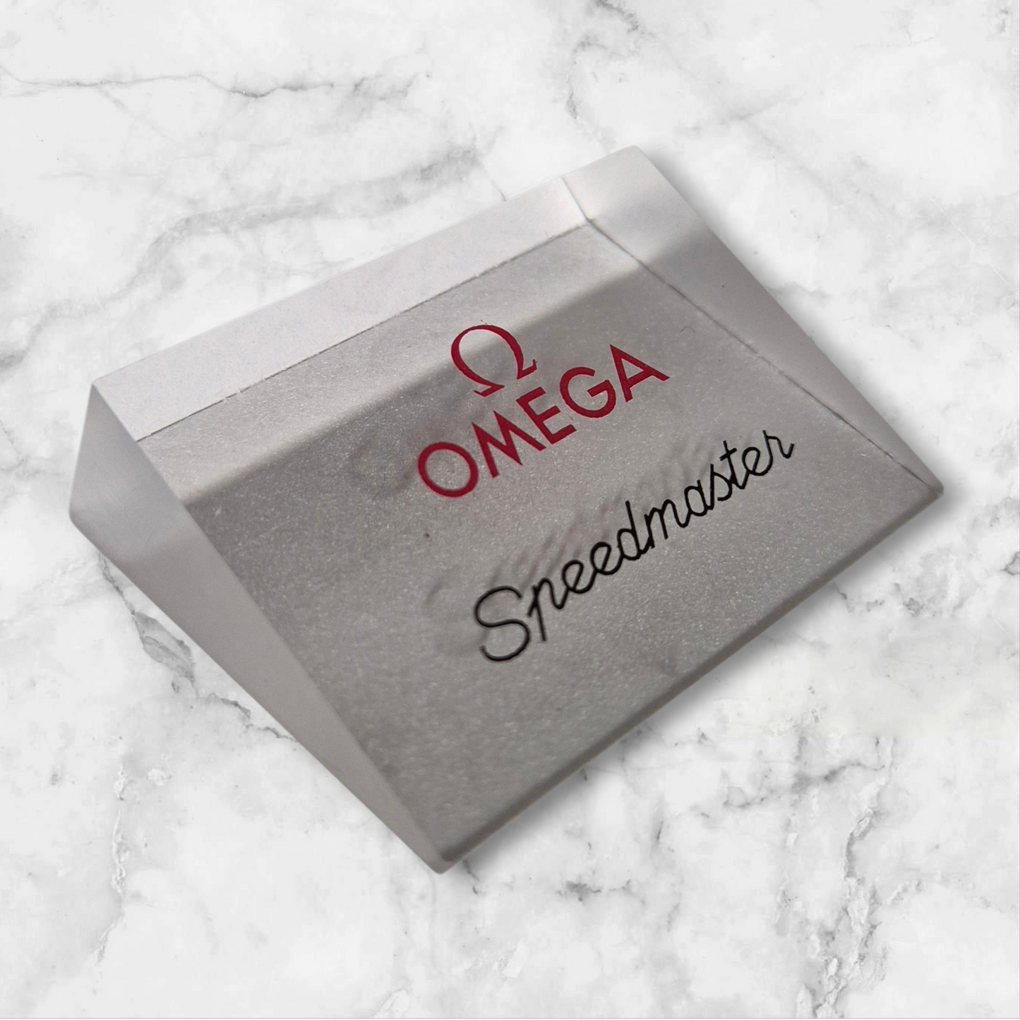 Omega Speedmaster Plaque Watch Window Display sign - USED