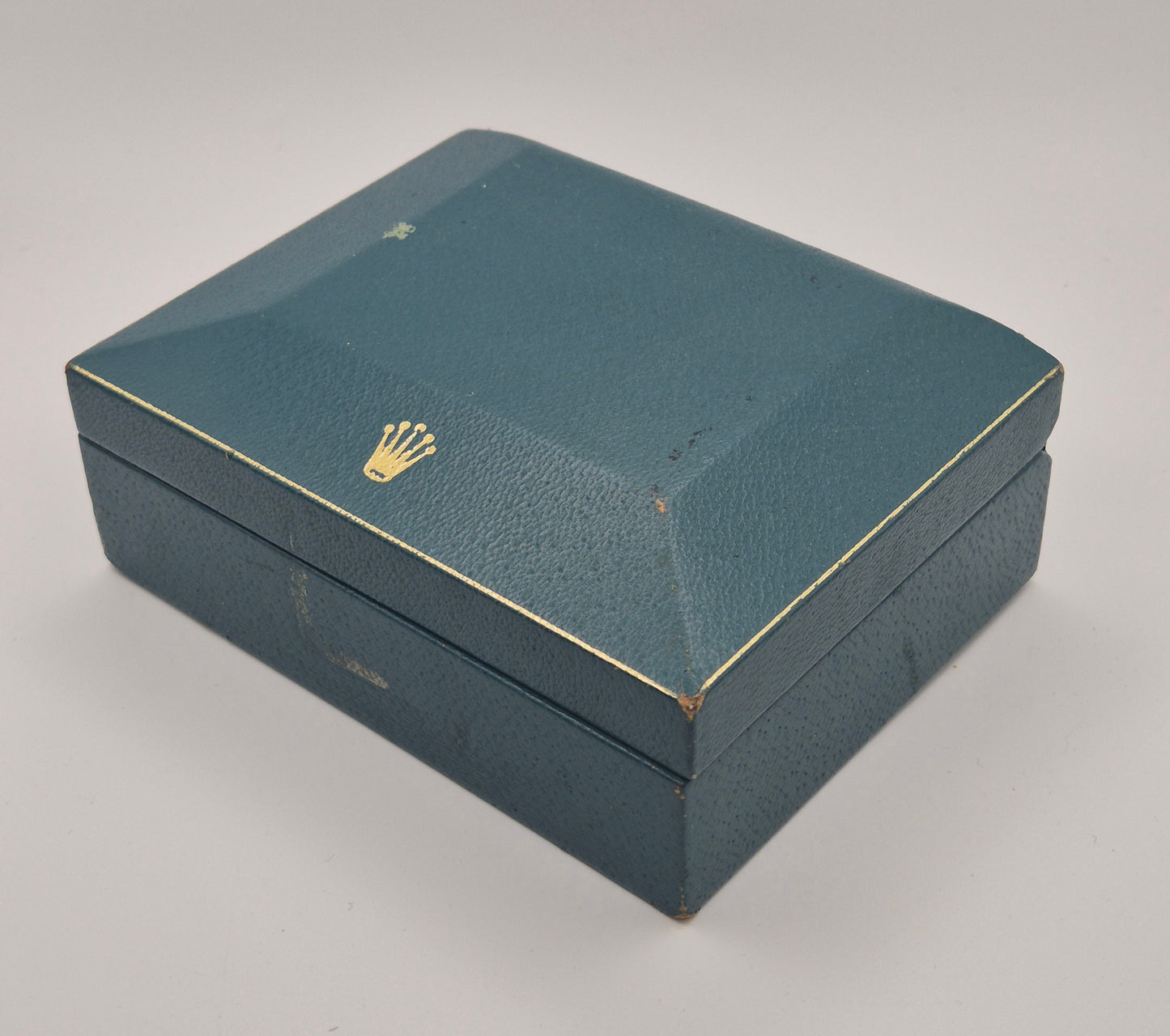 Rolex watch box 67.00.3 Vintage "Coffin" shape & Manual circa 1970s