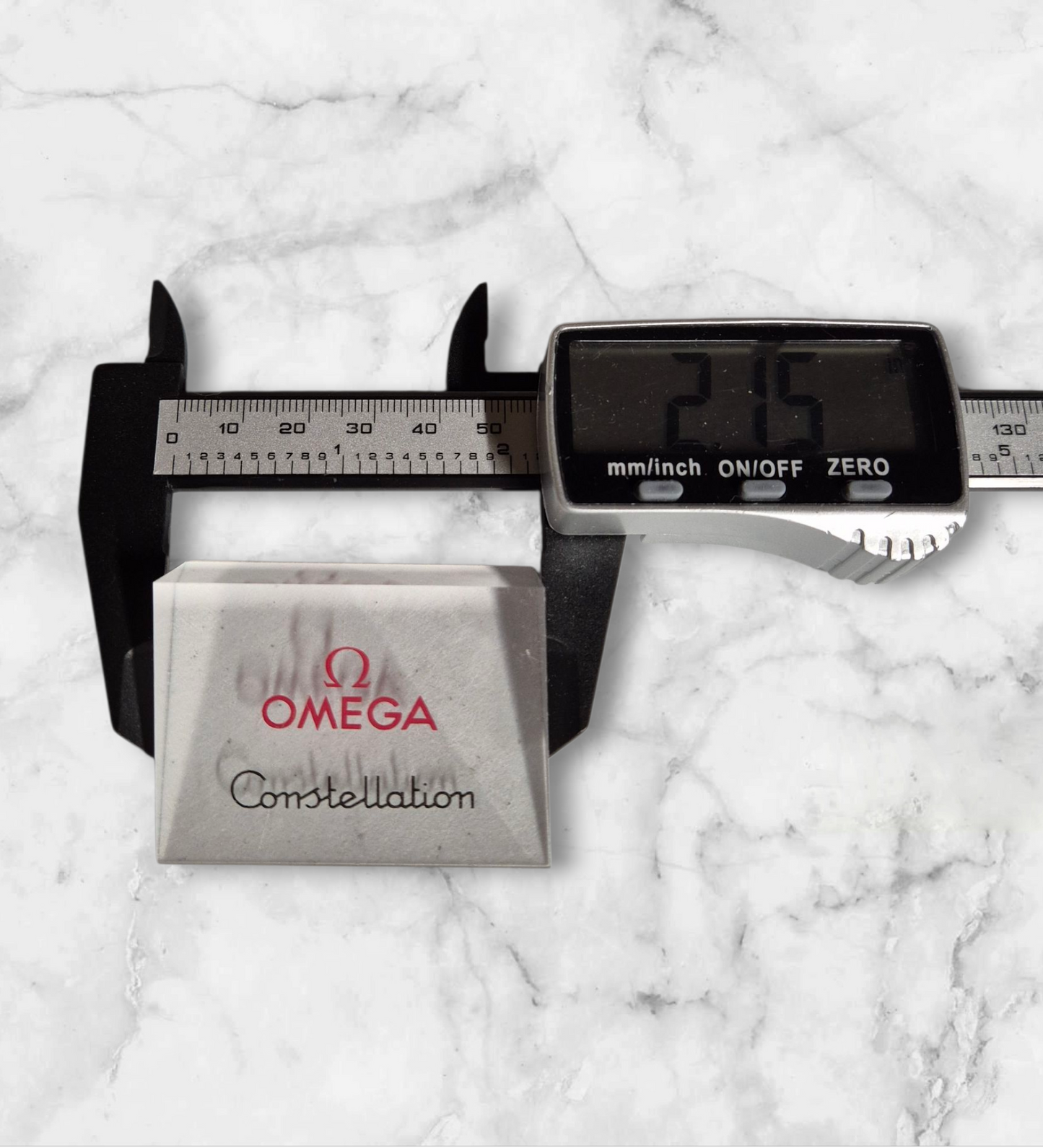 Omega Constellation Plaque Watch Window Display sign - USED