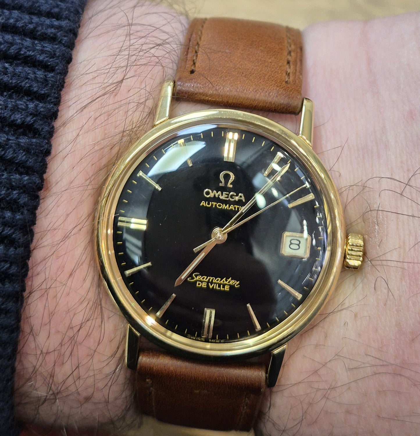 Omega Seamaster Deville 18ct Automatic watch