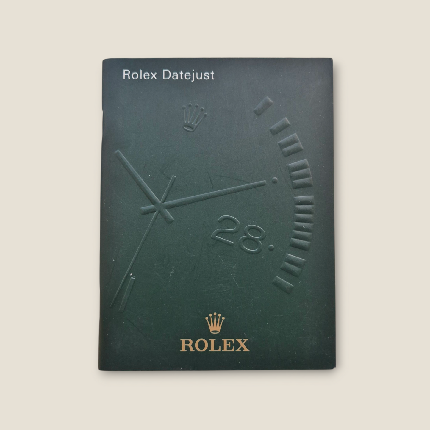 Rolex Datejust instruction manual 552.02 Eng 5.2006 + Rolex Wallet & Calendar card 2005-06