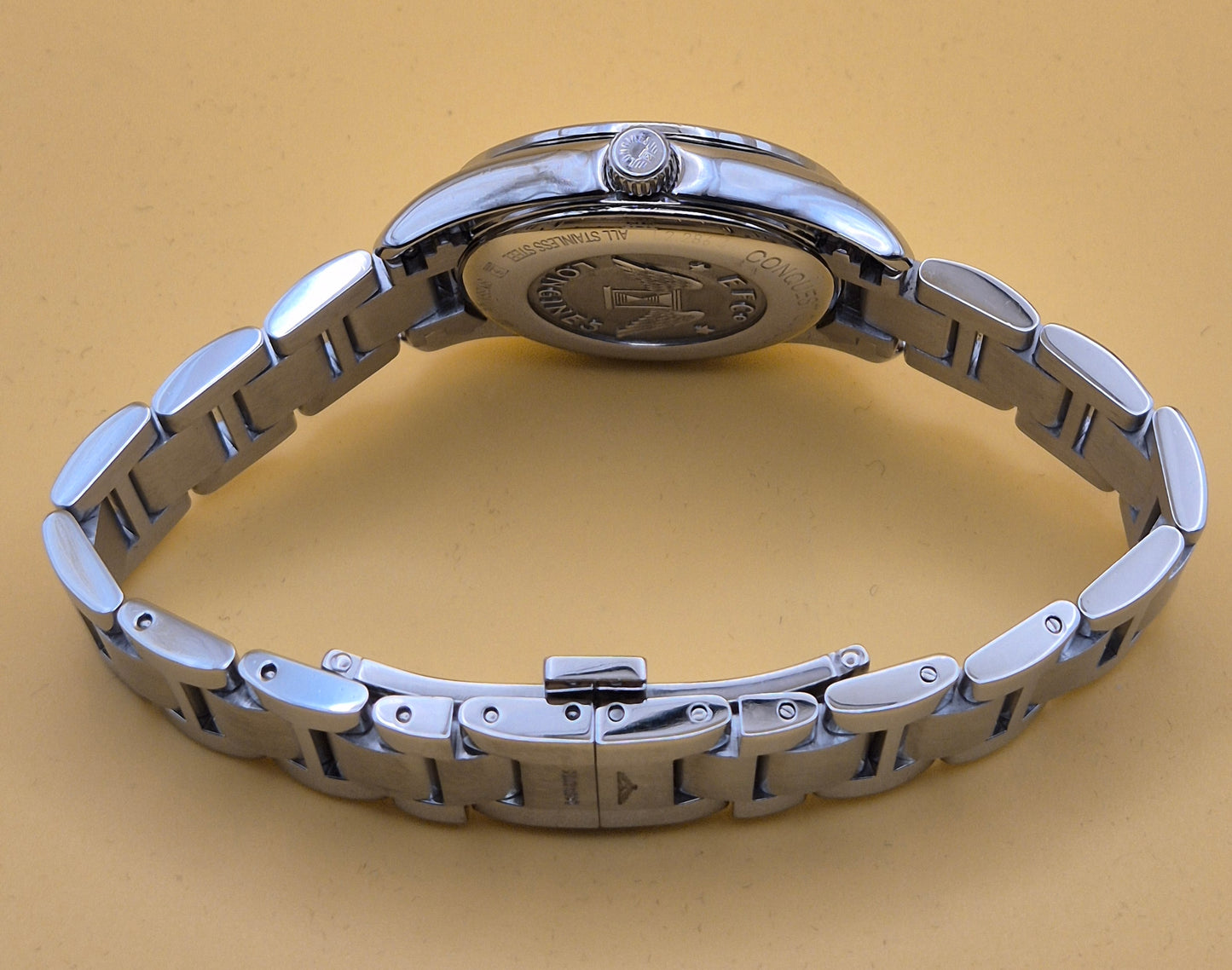 Longines Conquest classic Mother of Pearl dial