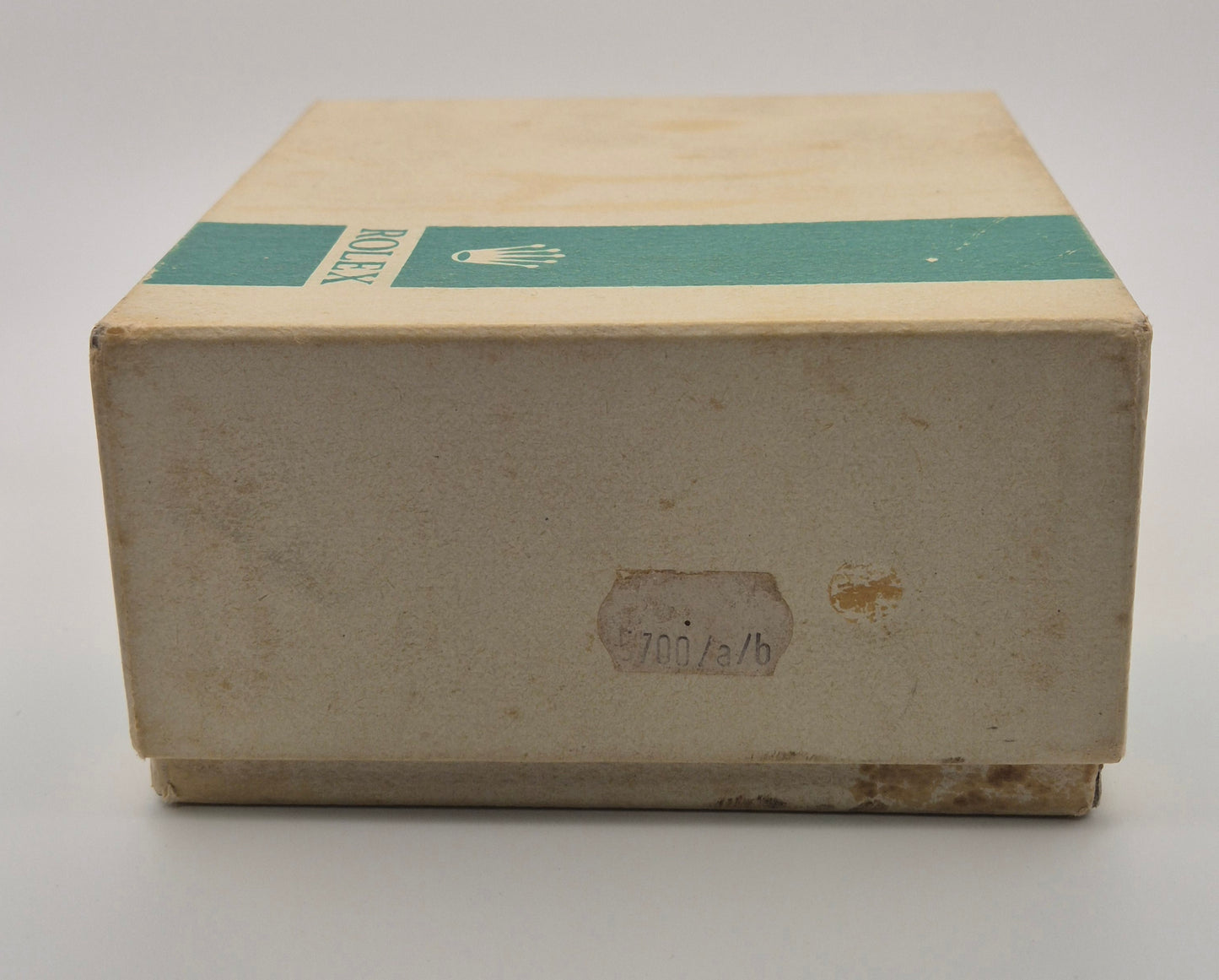Rolex watch box Vintage "Coffin" shape & Manual circa 1974