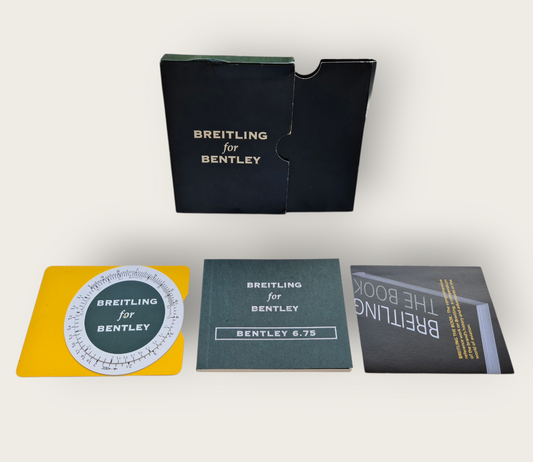 Breitling for Bentley 6.75 Instruction Manual + Slide rule B391.0710.4 2010 July