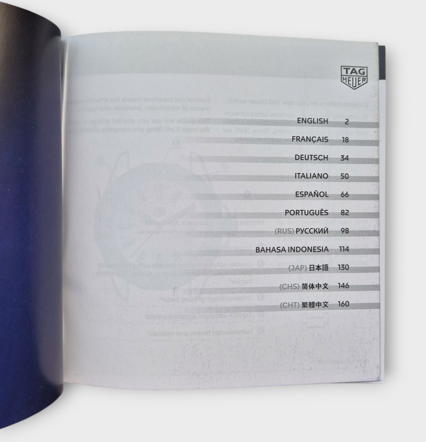 TAG Heuer Solargraph Manual TH50-00 Quick start Guide EI2064-8 2020 July