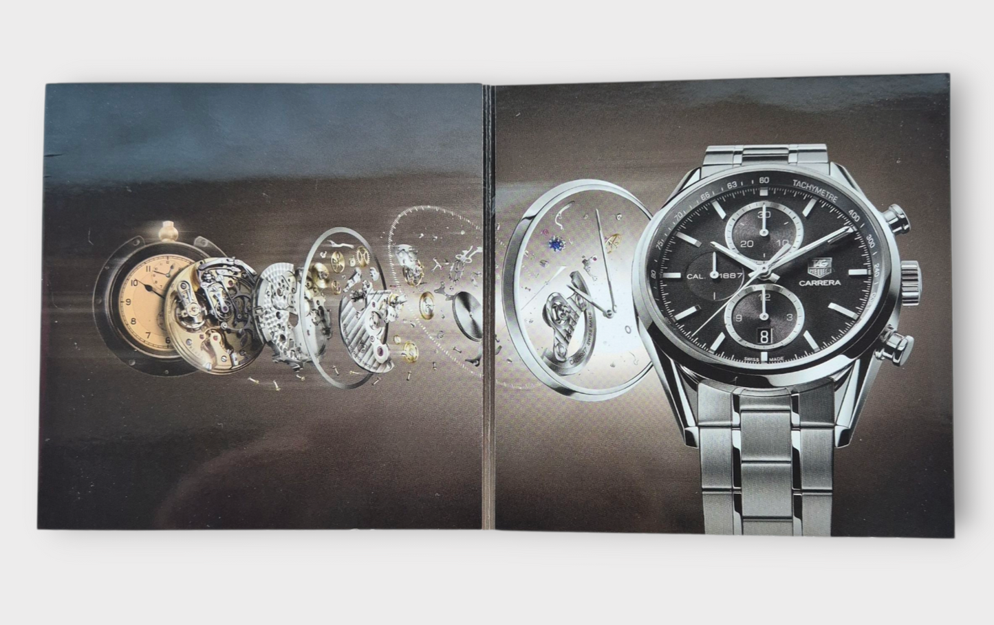 TAG Heuer Grande date Quartz Chronograph Manual EI2310 2011 January