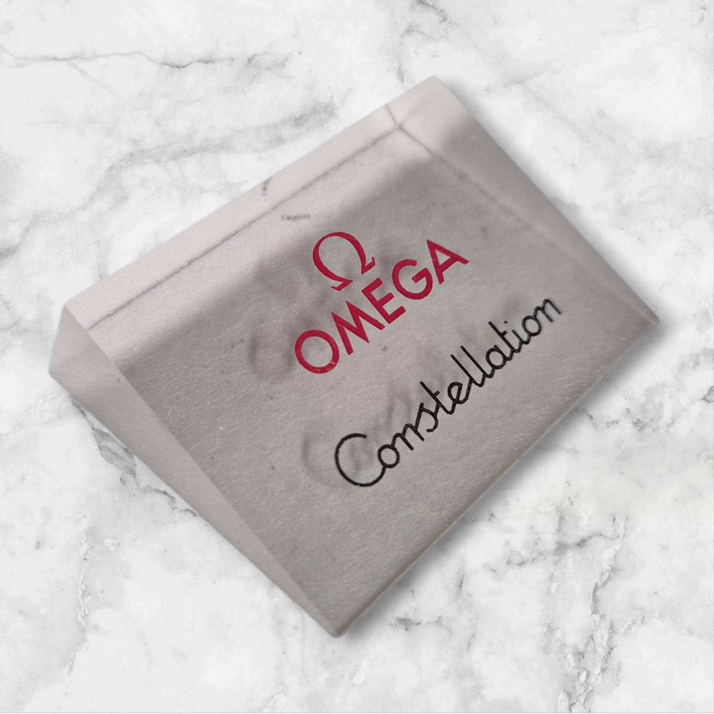 Omega Constellation Plaque Watch Window Display sign - USED