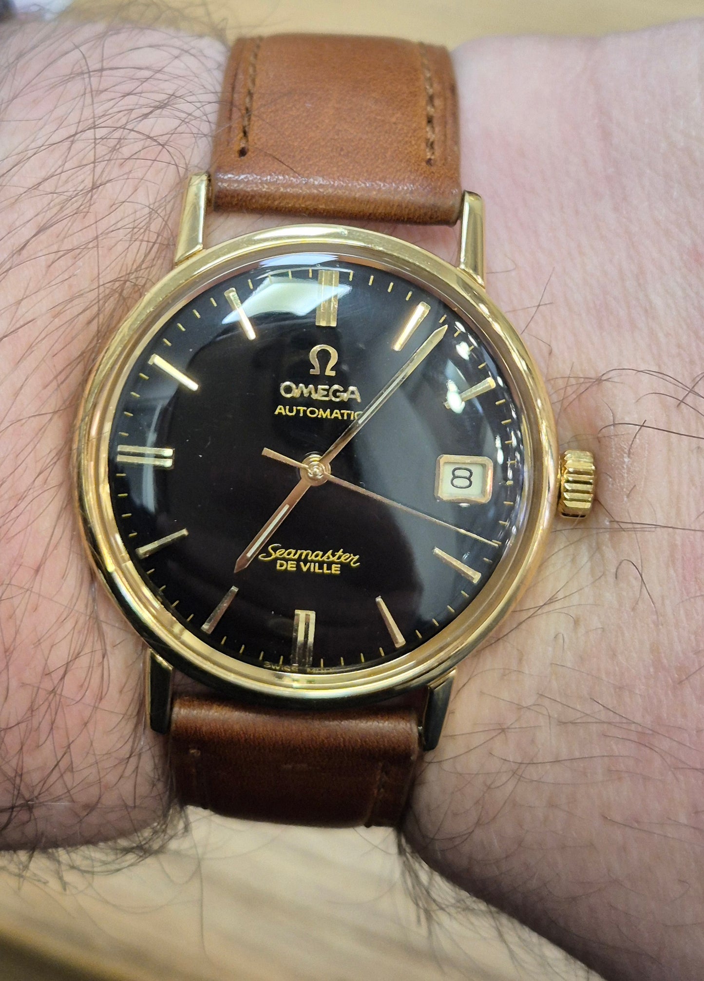 Omega Seamaster Deville 18ct Automatic watch